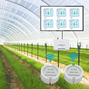 Sensor Inalámbrico de Humedad y Temperatura para Agricultura Inteligente