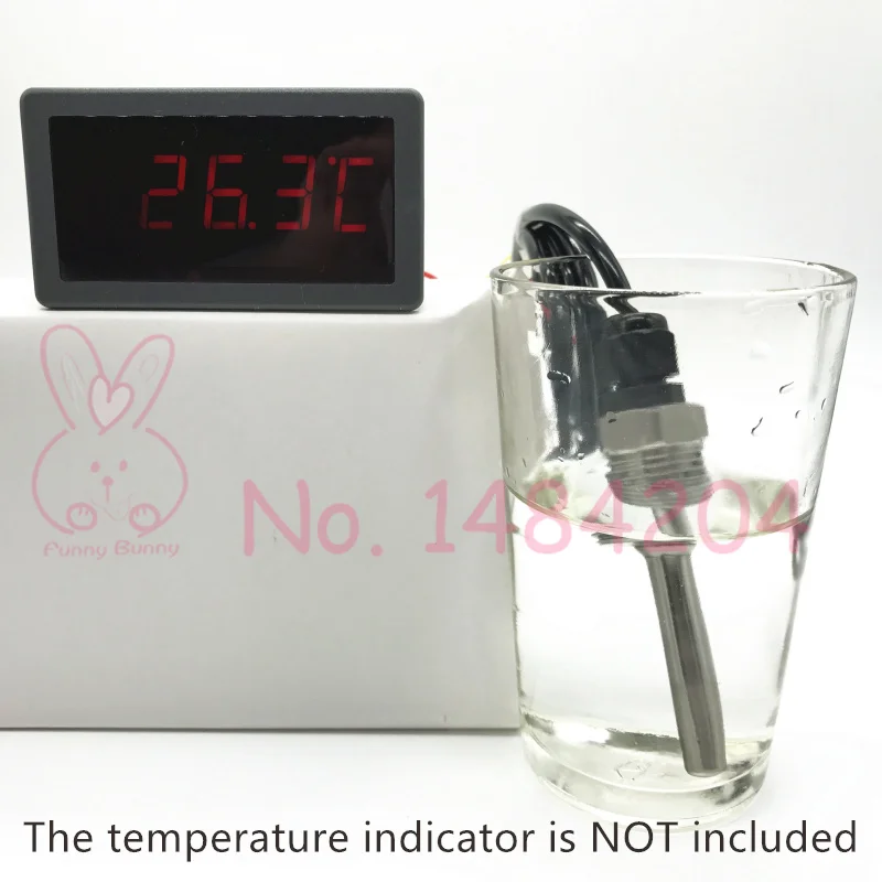 Sonda de Temperatura Digital DS18B20 con Manguito de Acero Inoxidable