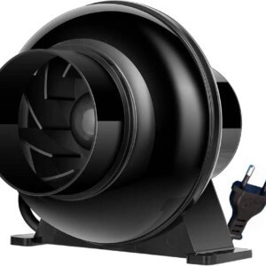 Ventilador de Ventilación en Línea de 4" - 195 CFM